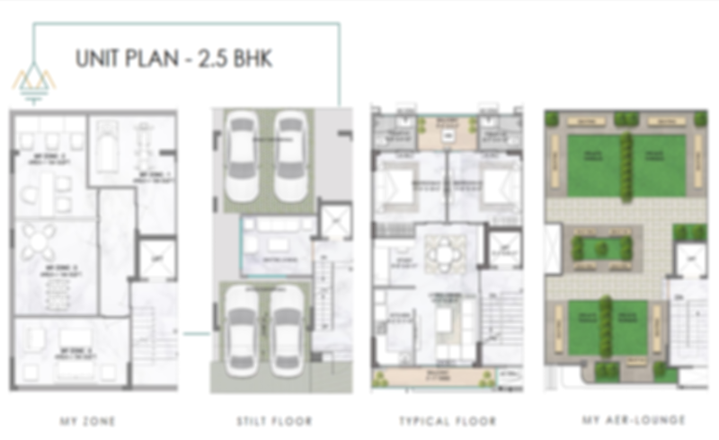 m3m antalya hills floor plan